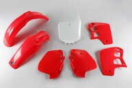 UFO OEM 92-94 Color / Flo Tint Plastic Kit for Honda: CR500R (1991-1994)