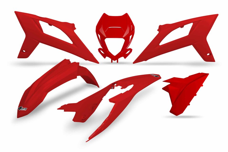 Red UFO Plastic Kit 2020 Beta 125 RR, 2021 Beta 125 RR, 2022 Beta 125 RR, 2020 Beta 125 RR Race Edition, 2021 Beta 125 RR Race Edition, 2022 Beta 125 RR Race Edition, 2020 Beta 200 RR, 2021 Beta 200 RR, 2022 Beta 200 RR, 2021 Beta 200 RR Race Edition, 2022 Be...and more