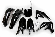 UFO Black Plastic Kit for Yamaha: YZ250F (2019-2023), YZ450F (2018-2022)