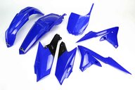 UFO Blue Plastic Kit for Yamaha: YZ250F (2014-2018), YZ450F (2014-2017)