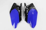 UFO Blue Side Number Plates for Yamaha: YZ450F (2010-2013)