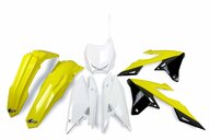 UFO OEM Color Plastic Kit for Suzuki: RMZ250 (2019-2026), RMZ450 (2018-2026)