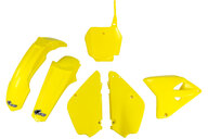 UFO Yellow Restyled Plastic Kit for Suzuki: RM85 (2002-2024)