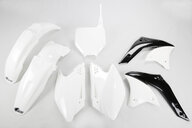 UFO White Plastic Kit for Kawasaki: KX250F (2006-2008)