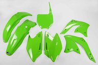 UFO Green Plastic Kit for Kawasaki: KX250F (2006-2008)
