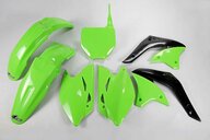 UFO Green Plastic Kit for Kawasaki: KX450F (2006-2008)