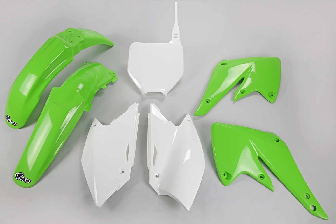 UFO OEM Color Plastic Kit for Kawasaki: KX250F (2004-2005)