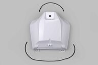 UFO White Airbox Covers for Yamaha: WR250F (2020-2024), WR450F (2019-2023), YZ250F (2019-2023), YZ250FX (2021-2024), YZ450F (2018-2022), YZ450FX (2021-2023)