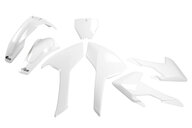 UFO White Plastic Kit for Husqvarna: FC250 (2016-2018), FC350 (2016-2018), FC450 (2016-2018), TC125 (2016-2018), TC250 (2017-2018)