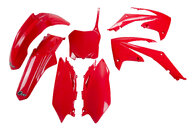 UFO Red Plastic Kit for Honda: CRF250R (2010), CRF450R (2009-2010)