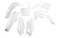 UFO White Plastic Kit for Honda: CRF250R (2011-2013), CRF450R (2011-2012)