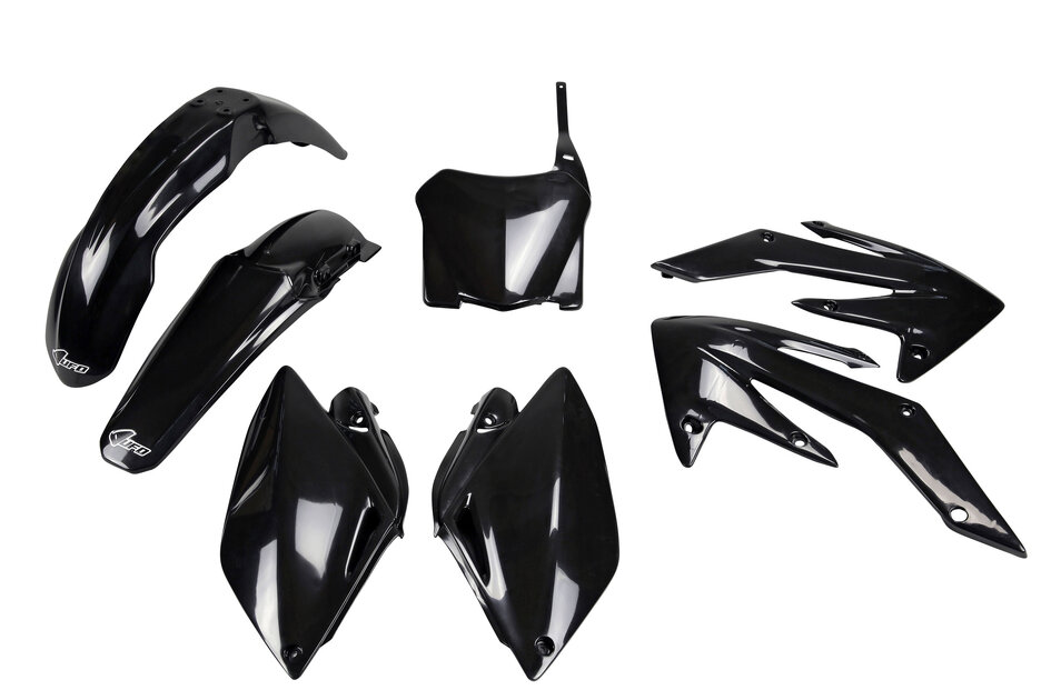 UFO Black Plastic Kit fits Honda: CRF250R (2008-2009)