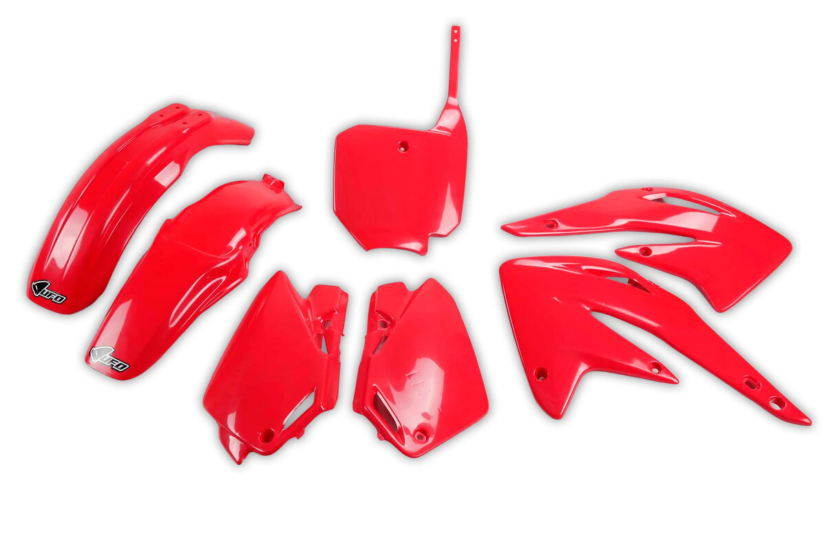 ufo-red-plastic-kit-for-honda-
