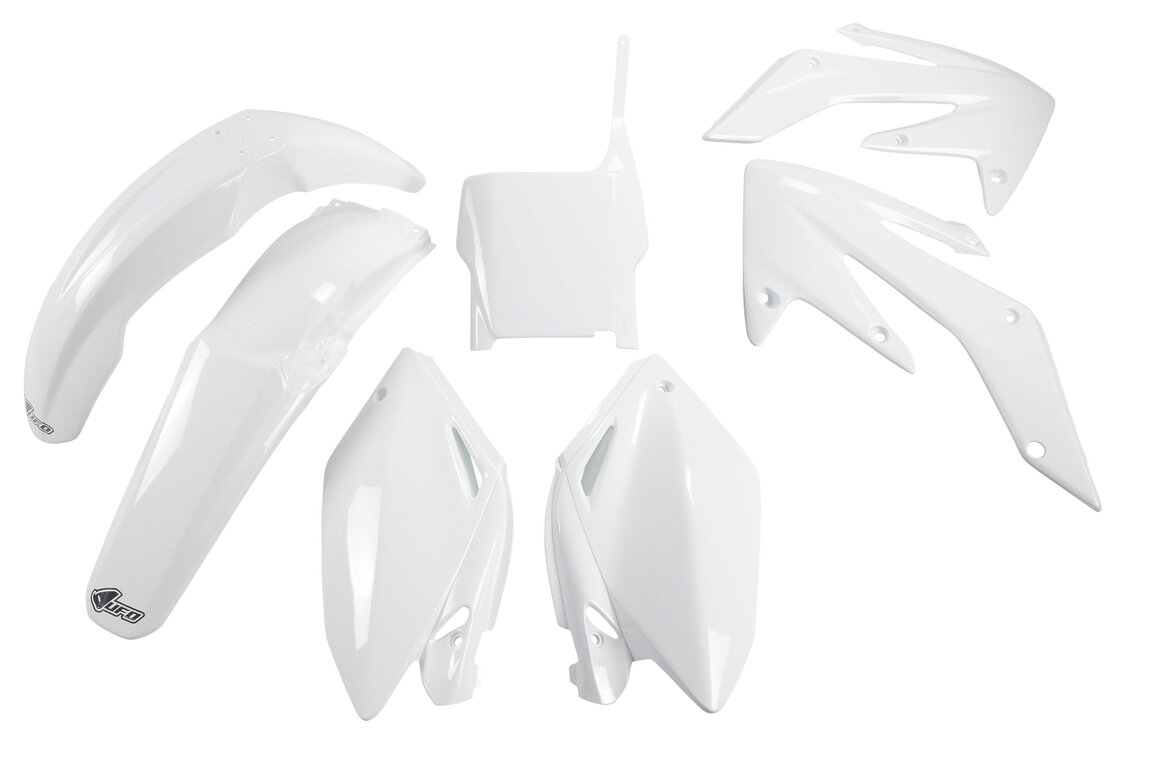 UFO White Plastic Kit for Honda: CRF250R (2004-2005)