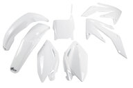 UFO White Plastic Kit for Honda: CRF250R (2004-2005)