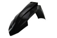UFO Black Front Fender for KTM: EXC350F (2024-2026), EXC450F (2024-2025), EXC500F (2024-2027), SX125 (2023-2027), SX150 (2025-2027), SX250 (2023-2027), SX300 (2023-2027), SXF250 (2023-2027), SXF250FE (2022-2023), SXF350 (2023-2027), SXF450 (2023-2027), SXF450FE (202...and more