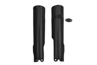 UFO KTM Black Lower Fork Guards for Husqvarna: FC250 (2023-2025), FC250 Factory Edition (2025-2026), FC250 Rockstar Edition (2022-2024), FC350 (2023-2025), FC350 Heritage (2023, 2025), FC450 (2023-2025), FC450 Factory Edition (2025-2026), FC450 Rockstar Edition (2022-2024), ...and more