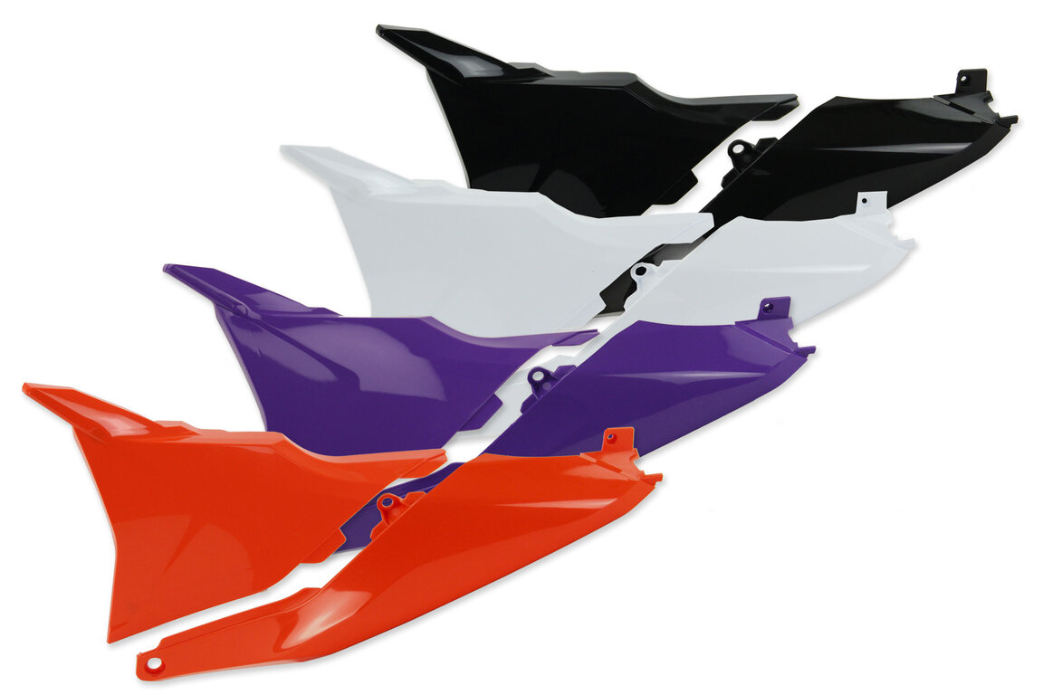 Side Number Plates with Airbox Cover for 22-26 KTM EXCF, SMR, SX, SXF, XC, XCF, XCW, XW