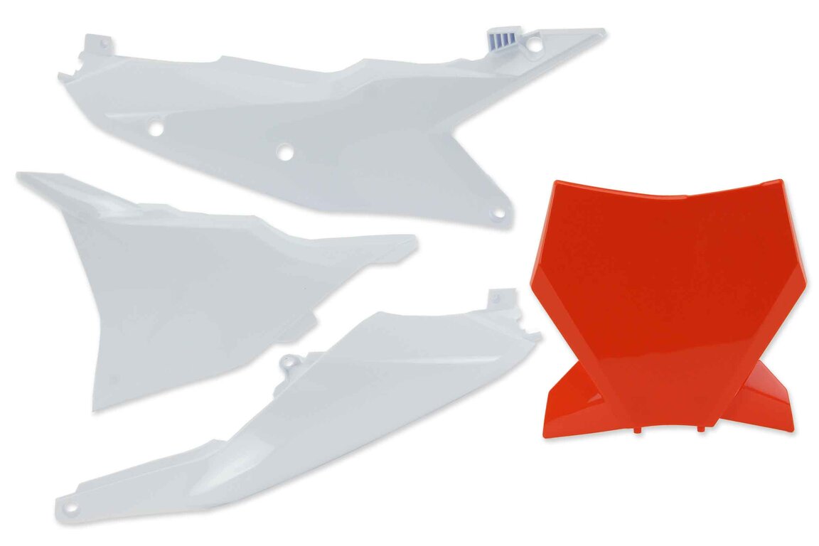 Mix & Match Number Plate Plastic Kit for 22-27 KTM SX, SXF, XC, XCF
