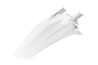 Polisport White with under fender pins Rear Fender for GasGas: EC250 (2021-2023), EC250F (2021-2023), EC300 (2021-2023), EC350F (2021-2023)