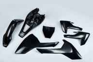 UFO Black Plastic Kit for Husqvarna: TC85 (2018-2024)