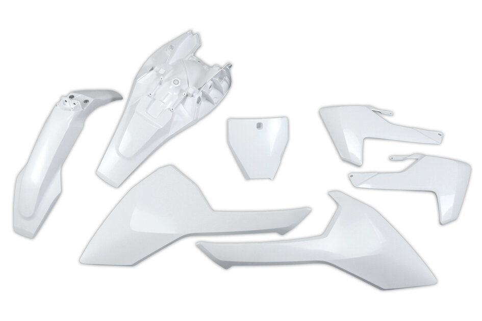 UFO White Plastic Kit fits Husqvarna: TC85 (2018-2024)