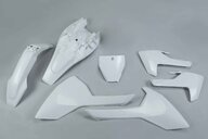 UFO White Plastic Kit for Husqvarna: TC85 (2018-2024)