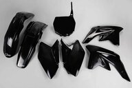 UFO Black Plastic Kit for Suzuki: RMZ250 (2007-2009)