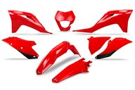 UFO OEM Color Plastic Kit with Lower Forks for GasGas: EC250 (2021-2023), EC250F (2021-2023), EC300 (2021-2023), EC350F (2021-2023)