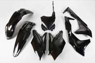 UFO Black Plastic Kit for Kawasaki: KX250F (2017-2020)