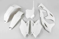 UFO White Plastic Kit for Kawasaki: KX250F (2017-2020)