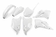 UFO White Plastic Kit for Kawasaki: KX112 (2022-2025), KX85 (2022-2025)