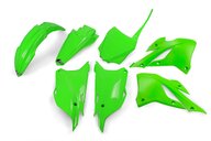 UFO Green Plastic Kit for Kawasaki: KX112 (2022-2025), KX85 (2022-2025)
