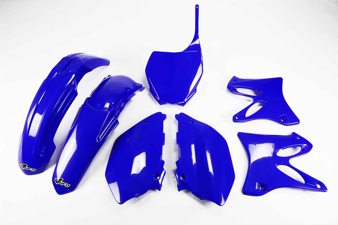 UFO Blue Plastic Kit for Yamaha: YZ125 (2006-2014), YZ250 (2006-2014)