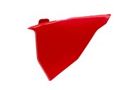 Polisport Red Airbox Covers for GasGas: EC250 (2021-2023), EC250F (2021-2023), EC300 (2021-2023), EC350F (2021-2023), EX250 (2022-2023), EX250F (2021-2023), EX300 (2021-2023), EX350F (2021-2023), EX450F (2021-2023), MC 125 (2021-2023), MC 250 (2022-2023), MC250F (2021-20...and more