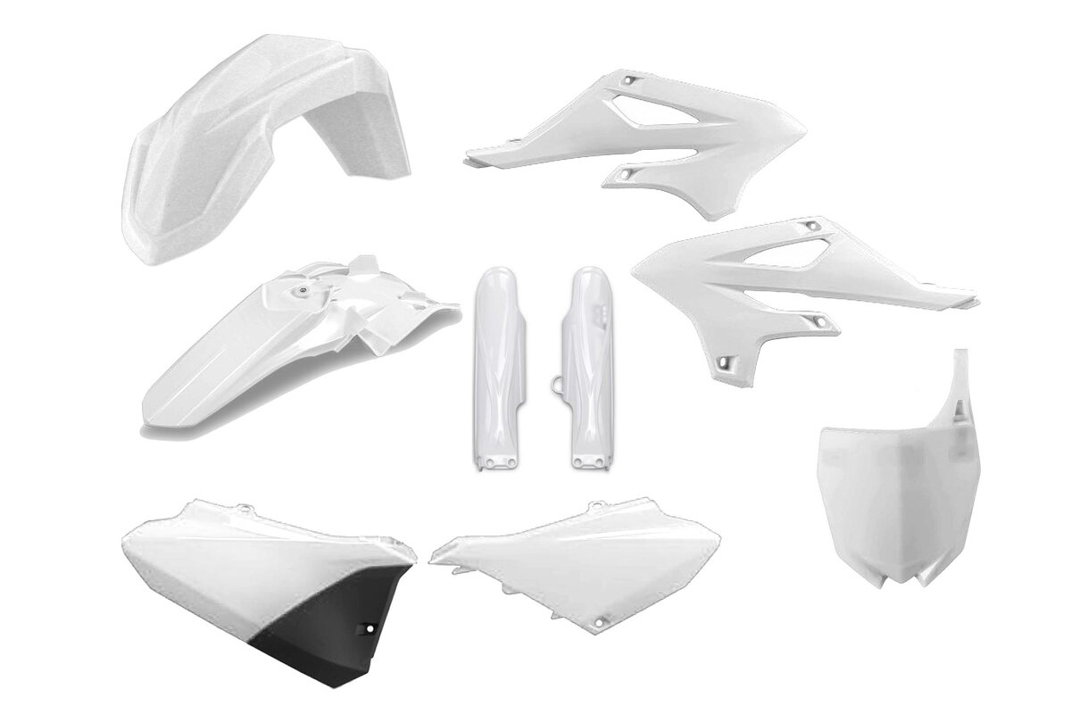 YZ用ポリスポーツ外装　白色　新品 polisport-white-plastic-kit-