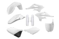 Polisport White Plastic Kit for Yamaha: YZ85 (2022-2027), YZ85 LW (2024-2027)