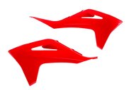 Polisport Red Radiator Shroud Set for GasGas: EC250 (2021-2023), EC250F (2021-2023), EC300 (2021-2023), EC350F (2021-2023), EX250 (2022-2023), EX250F (2021-2023), EX300 (2021-2023), EX350F (2021-2023), EX450F (2021-2023), MC 125 (2021-2023), MC 250 (2022-2023), MC250F (2021-20...and more
