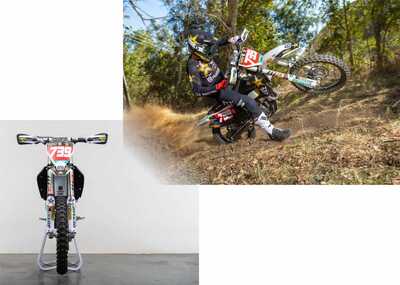 DeCal Works is a proud sponsor of the 2022 Rockstar Energy Husqvarna Factory Racing Off-Road Team Trevor Bollinger racing the all new FX350