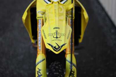 DeCal Works Deam It-Build It Edition MX Revival Suzuki RM and RMZ Yellow and Black Dirt Bike Graphics.