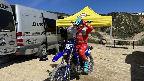 Jay Clark currently working with Dunlop, Wiseco, ProX, Rekluse, JE Pistons, FMF, Cometic Gasket and Decal Works