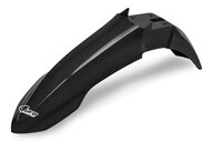 UFO Black Front Fender for Yamaha: YZ250F (2024-2026), YZ250FX (2025-2026), YZ450F (2023-2026), YZ450FX (2024-2026)