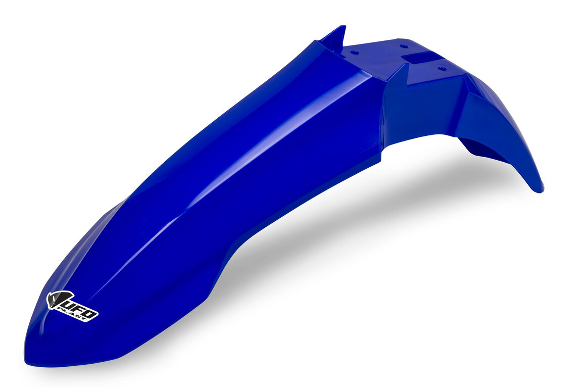UFO Blue Front Fender for Yamaha: YZ250F (2024-2027), YZ250FX (2025-2027), YZ450F (2023-2027), YZ450FX (2024-2027)