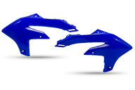 UFO Blue Radiator Shroud Set for Yamaha: YZ250F (2024-2027), YZ250FX (2025-2027), YZ450F (2023-2027), YZ450FX (2024-2027)