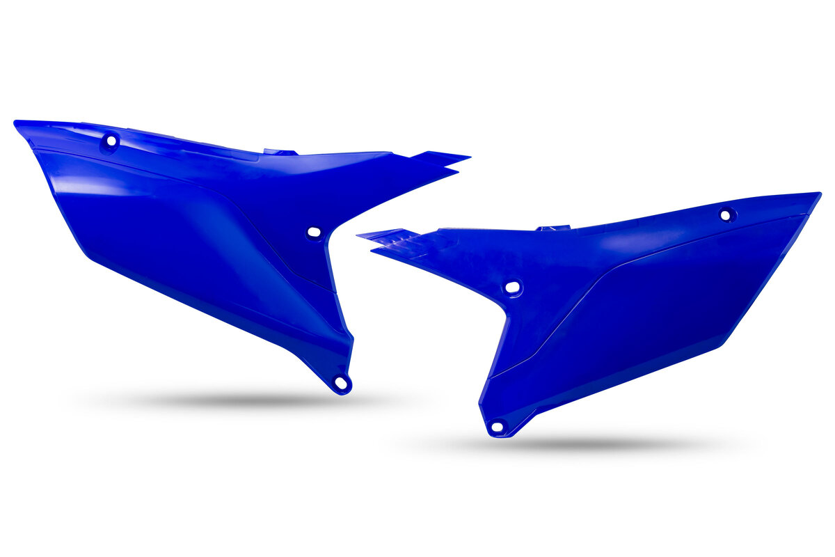 UFO Blue Side Number Plates 23-26 YZ250F, YZ250FX, YZ450F, YZ450FX