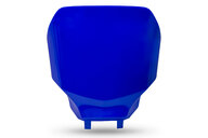 UFO Blue Front Number Plate for Yamaha: YZ250F (2024-2026), YZ250FX (2025-2026), YZ450F (2023-2025), YZ450FX (2024-2026)