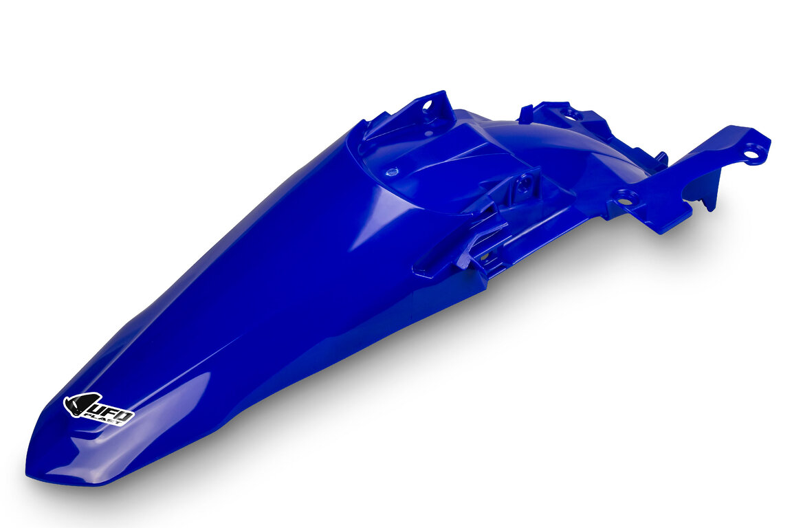UFO Blue Rear Fender for Yamaha: YZ250F (2024-2026), YZ250FX (2025-2027), YZ450F (2023-2025), YZ450FX (2024-2026)