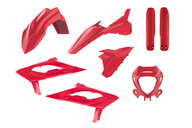 Polisport OEM 24 Red/Red w/Forks Plastic Kit for Beta: 125 RR (2023-2024), 125 RR Race Edition (2023-2024), 200 RR (2023-2024), 200 RR Race Edition (2023-2024), 250 RR (2023-2024), 250 RR Race Edition (2023-2024), 300 RR (2023-2024), 300 RR Race Edition (2023-2024), 350 RR (2023-2024), 3...and more