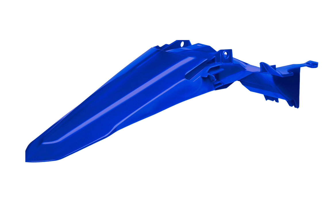 Polisport Blue Rear Fender for Yamaha: YZ250F (2024-2026), YZ250FX (2025-2027), YZ450F (2023-2025), YZ450FX (2024-2026)