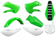 Mix & Match Plastic Kit with Seat Cover for 00-26 Kawasaki, Suzuki KX65, RM65
